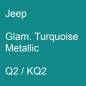 Preview: Jeep, Glam. Turquoise Metallic, Q2 / KQ2.